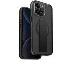 UNIQ Heldro Mag Apple iPhone 15 Pro Max 6.7″ Magclick Charging dėklas juodos spalvos vapour smoke