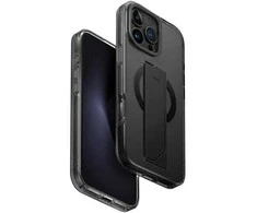 UNIQ dėklas Heldro Max Apple iPhone 16 Pro Max 6.9" Magclick Charging juodos spalvos