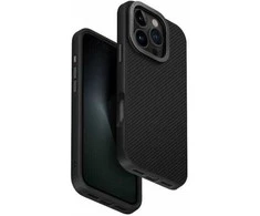 UNIQ dėklas Keva Max Apple iPhone 16 Pro 6.3Magclick Charging juodos spalvos