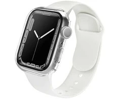 UNIQ dėklas Legion Apple Watch Series 7/8/9 45mm skaidrus