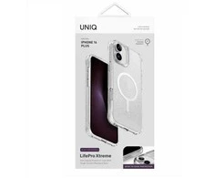 UNIQ dėklas LifePro Xtreme Apple iPhone 16 Plus 6.7" Magclick Charging skaidrus