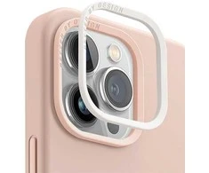 UNIQ dėklas Lino Hue Apple iPhone 14 Pro 6,1"Magclick Charging rožinės spalvos