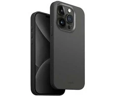 UNIQ dėklas Lyden DS Apple iPhone 15 Pro 6.1″Magclick Charging pilkos ir juodos spalvos