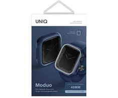 Uniq Išmaniojo laikrodžio Apple Watch 4/5/6/7/8/SE ekrano rėmelis, Pilkos spalvos, 44/45mm