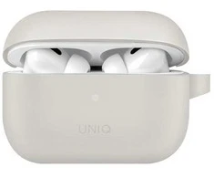 UNIQ dėklas Vencer AirPods Pro 2 gen.silikoninis (2022/2023) pilkos spalvos