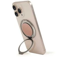 UNIQ Gripfit 360 Magnetic Mount&amp;Kickstand magnetinis laikiklis rožinės spalvos