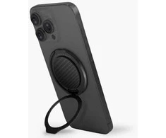 UNIQ Gripfit Premium 360 Magnetic Mount&amp;Kickstand magnetinis laikiklis juodos spalvos