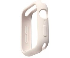 UNIQ Lino dėklas Apple Watch Series 4/5/6/SE 40mm. balandis baltas