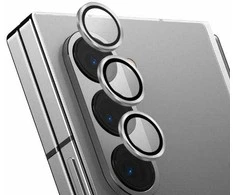 UNIQ Optix Aliuminio Camera Lens Protector Samsung Galaxy Z Fold6 F956 shimmer baltas su aplkatoiumi