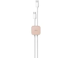 UNIQ Pod self-adhesive cable organizer 8vnt blush rožinės spalvos