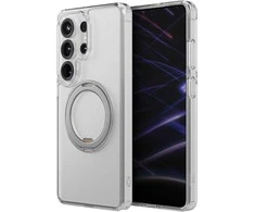 UNIQ Swivix dėklas, skirtas Samsung Galaxy S26 Ultra, 360° besisukantis stovas, skaidrus