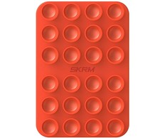 Universalus siurbtukas „Skinarma Stax MagSafe“ telefonui, oranžinis