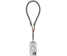 Universali virvelė telefonui kabelis 2in1 Skinarma Dyno Ve USB-C/USB-C juodos spalvos