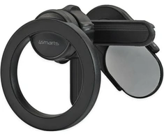 Uniwersalny telefono laikiklis 4smarts MagSafe do monitora i auta juoda