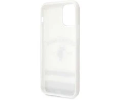 Dėklas „Us Polo Assn US Polo USHCN65 PCSTRB“ „Apple iPhone 11 Pro Max“ baltos spalvos trispalvių raštų kolekcija