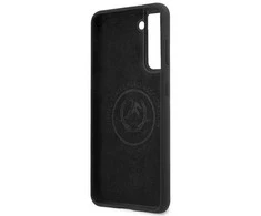 Dėklas Us Polo Assn US Polo USHCS21MSLHRBK S21+ G996 juodos spalvos Silicone Logo
