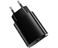 USAMS ĮKROVIKLIS CC131 VIENKARTINIS C TIPO 20W Juodas