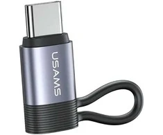 USAMS Adapteris AU17 Lightning – USB-C30W aliuminio SJ677LN01 (US-SJ677)
