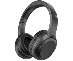 USAMS ausinės Bluetooth 5.3 su lankeliu ant galvos Yun Series juodos spalvos TDLYEJYX01 (USAMS-YG23)