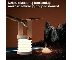 USAMS daugiafunkcinė naktinė LED lempa baltos spalvos ZB249YH01 (US-ZB249)