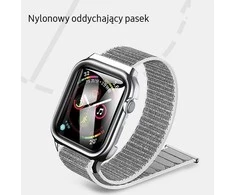 Usams Išmaniojo laikrodžio Apple Watch 4 dirželis, Juodos spalvos, 40mm