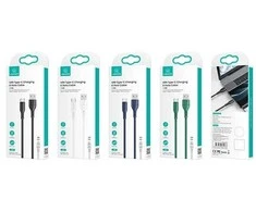 USAMS U68 USB-C 2A greito įkrovimo 1m mėlynas SJ501USB03 (US-SJ501)