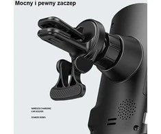 USAMS indukcinis laikiklis US-CD133 10W automatinis ventiliacijos grotelėms, žalios spalvos CD133ZJ02