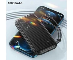 USAMS Powerbank PB56 10000mAh 22.5W 2xQC3.0 + PD Fast Charge baltos spalvos 10KCD15102 (US-CD151)