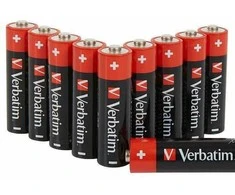 Verbatim šarminės baterijos AA LR6 10 vnt. 49875