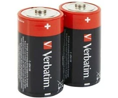 Verbatim Alkaline Baterija C LR14 2pcs juodas 49922