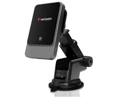 Verbatim įkroviklis automobilinis n Drive 15W RGB CND-03 juodos ir sidabro spalvos 31862