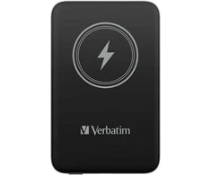 „Verbatim“ – „Charge 'n' Go Magnetic Wireless Power Bank 10000“.