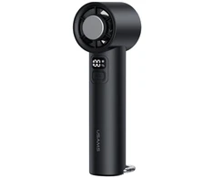 Ventiliatorius Wiatraczek rankinis USAMS Ice-Cooling 2000mAh juoda