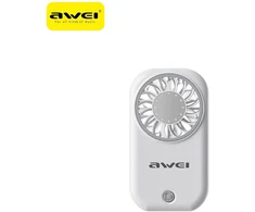Ventiliatorius Handheld Fan AWEI F57 Baltas