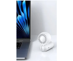 Wiatrak rankinis USAMS Folding ZB365 1200mAh žalia