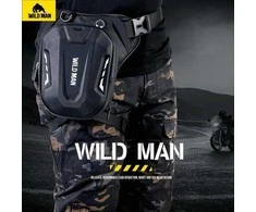 WILDMAN Motorcycle leg bag L1 3L juodos spalvos