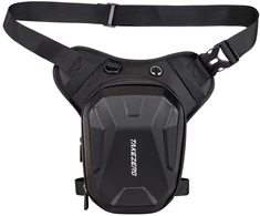 Wildman Motorcycle Leg Bag TAKEZERO MTX2 2.5L juodos spalvos
