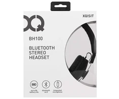 Xqisit Ausinės stereo Bluetooth BH100czarny/juodas 19133
