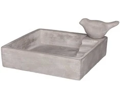 Sodo dekoras-paukščių vonelė 4Living 19x19x9.5cm