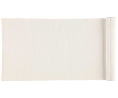 4Living Table Runner Solid 35x140 cm baltas