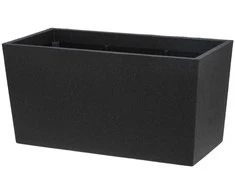 4Living Termo vazonas Patio 76 cm juodas