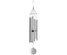 Vėjo varpeliai 4Living 71cm sidabro spalvos