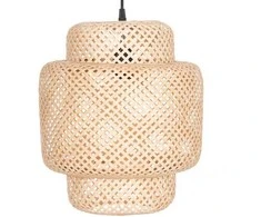 Lampa wisząca 4Living Lampa sufitowa su bambusowej plecionki, Ø 30 cm