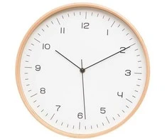 4Living Sieninis laikrodis BASIC Polywood, 31 cm