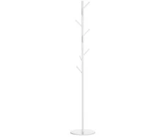 4Living Pastatoma drabužių kabykla „Mare“, 170 cm, balta