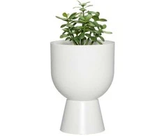 4Living Gėlių vazonas Nala 25,5 cm matinis baltas