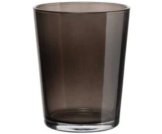 4Living Dekoratyvinis gėlių vazonas Ø13cm H16cm stiklinė/pilka