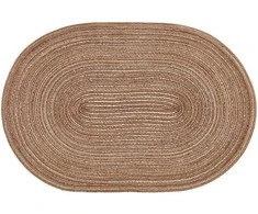 4Living Stalo padėkliukas ovalus,45x30cm,rudas