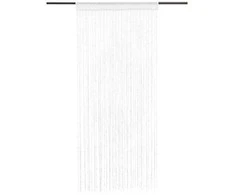 4Living Styginė užuolaida Pearl 90x200 cm balta