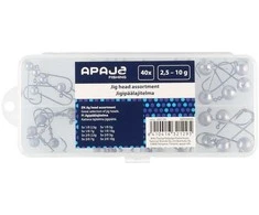 Apaja Jig galvakablių rinkinys 2,5-10 g 40 vnt